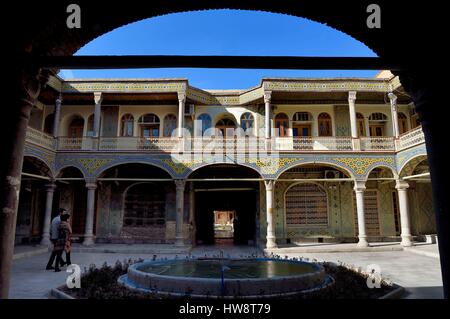 Iran, Provinz Isfahan, Isfahan, Bazar-e Bozorg (großer Basar), eine massive überdachten Basar fast 1300 Jahren stammende Stockfoto