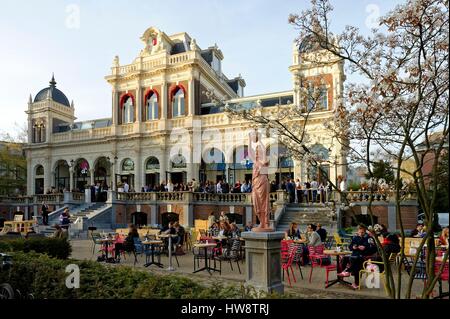 Niederlande, Nord-Holland, Amsterdam, Vondelpark, Vondelparkpaviljoen, Vondel CS Stockfoto