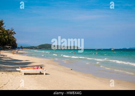 Vietnam, Khanh Hoa Provinz, in der Nähe von Nha Trang, Doc Let Strand Stockfoto
