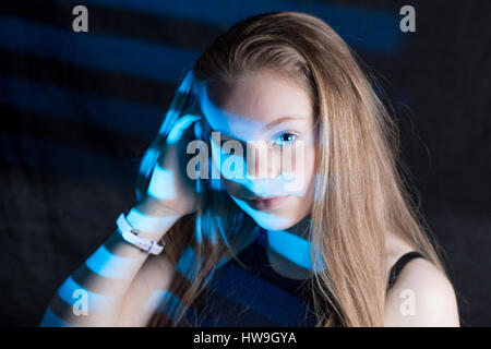 Porträt der jungen Frau Stockfoto