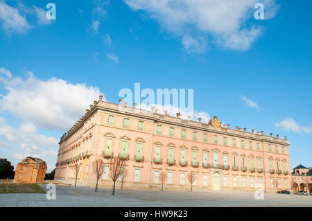 Königlicher Palast. Riofrio, Segovia Provinz Kastilien-Leon, Spanien. Stockfoto