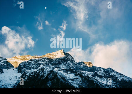 Kondge Ri Berg im Himalaya in der Nähe von Namche Bazaar, Nepal Stockfoto