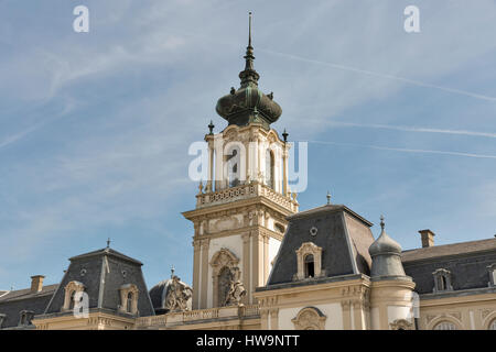 Schloss Festetics in Keszthely, Ungarn. Es ist ein großer Komplex von Gebäuden der Familie Festetics. Stockfoto