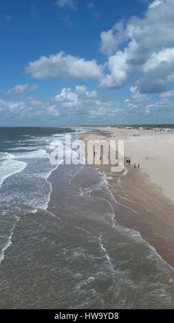 Strand von Scheveningen, Niederlande Stockfoto