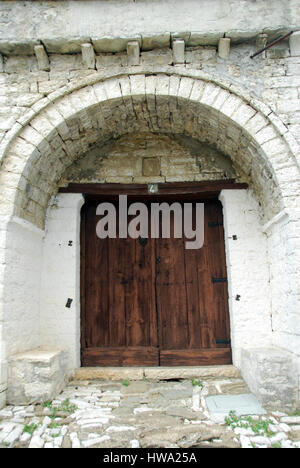 Viza Dorf (Teil 1), Zagoria Dörfer, Epirus Region, Griechenland Stockfoto