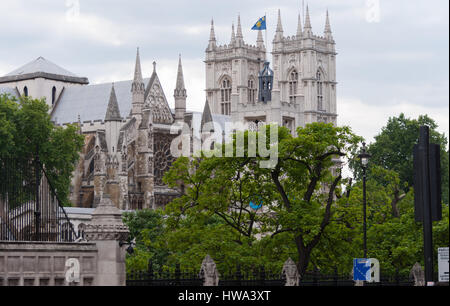 Westminster Abbey, London, England Stockfoto