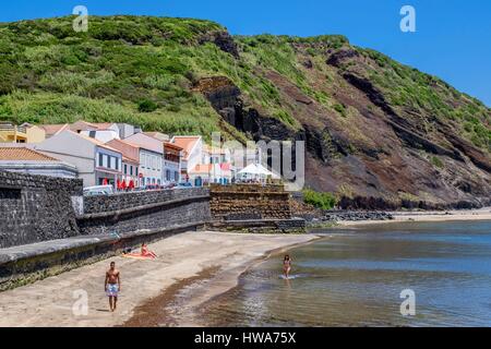 Portugal, Azoren, Insel Faial, Horta, Porto Pim Bezirk Stockfoto