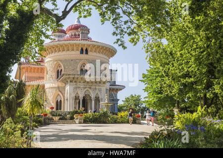 Portugal, Lisboa e Setubal Provinz Sintra Weltkulturerbe der UNESCO, der Monserrate-Palast Stockfoto