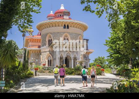 Portugal, Lisboa e Setubal Provinz Sintra Weltkulturerbe der UNESCO, der Monserrate-Palast Stockfoto