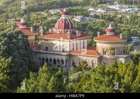 Portugal, Lisboa e Setubal Provinz Sintra Weltkulturerbe der UNESCO, der Monserrate-Palast Stockfoto