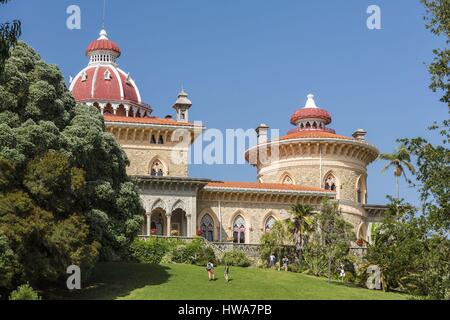 Portugal, Lisboa e Setubal Provinz Sintra Weltkulturerbe der UNESCO, der Monserrate-Palast Stockfoto