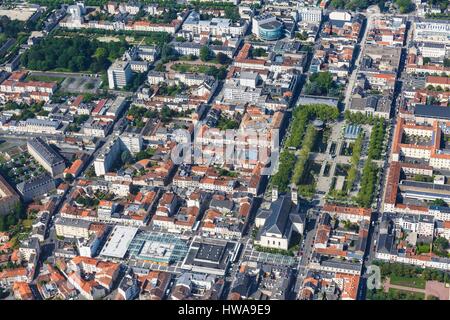 Frankreich, Vendee, La Roche Sur Yon, die Stadt (Luftbild) Stockfoto