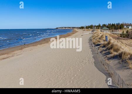 Kanada, New Brunswick, Moncton, Parlee, Vorwahl Beach Provincial Park Stockfoto