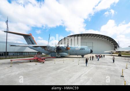 Frankreich, Haute Garonne, Toulouse, Aeroscopia, Luftfahrtmuseum, Airbus A400M Stockfoto