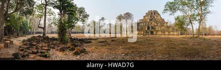 Kambodscha, Provinz Preah Vihear, Koh Ker, Prasat Thom Stockfoto