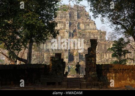 Kambodscha, Provinz Preah Vihear, Koh Ker, Prasat Thom Stockfoto