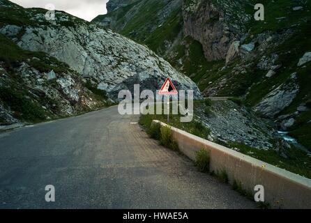 Frankreich, Savoyen, Beaufortain Tal, Beaufort Sur Doron, Cormet Roselend-Pass (1967 m) Stockfoto