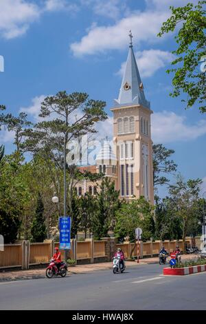 Vietnam, Central Highlands Region, Dalat, Kathedrale Saint-Nicolas Stockfoto