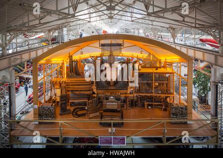 Deutschland, Rheinland-Pfalz, Speyer, Technik Museum Speyer, weltweit größte Tanzorgel, Anfang 20. Jh. Stockfoto