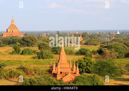 Myanmar, Mandalay Zustand, Bagan, Pagoden Stockfoto