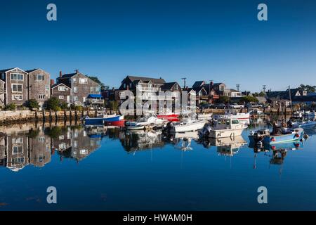 USA, Massachusetts, Cape Ann, Rockport, Rockport Harbor Stockfoto
