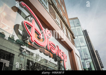 Disney Store, Oxford Street, London, UK Stockfoto