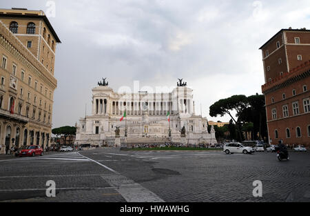 Altare della Patria, Platz in Venedig, Rom, Italien am 1. September 2016. Stockfoto