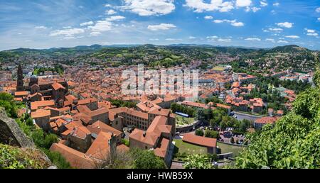 Frankreich, Haute-Loire, Le Puy En Velay Stockfoto