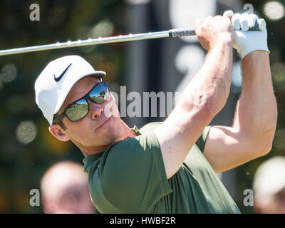 Orlando, FL, USA. 19. März 2017. Paul Casey von England während der Endrunde der Arnold Palmer Invitational präsentiert von Mastercard abgehaltenen Arnold Palmer Bay Hill Club & Lodge in Orlando, FL. Credit: Cal Sport Media/Alamy Live News Stockfoto