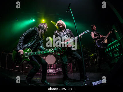 Bournemouth, UK. 19. März 2017. Black StarRider Leben bei O2 Academy Bournemouth. Bildnachweis: Charlie Raven/Alamy Live-Nachrichten Stockfoto