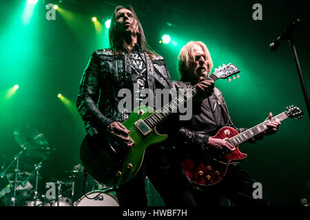 Bournemouth, UK. 19. März 2017. Black StarRider Leben bei O2 Academy Bournemouth. Bildnachweis: Charlie Raven/Alamy Live-Nachrichten Stockfoto