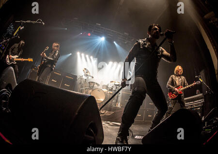 Bournemouth, UK. 19. März 2017. Black StarRider Leben bei O2 Academy Bournemouth. Bildnachweis: Charlie Raven/Alamy Live-Nachrichten Stockfoto