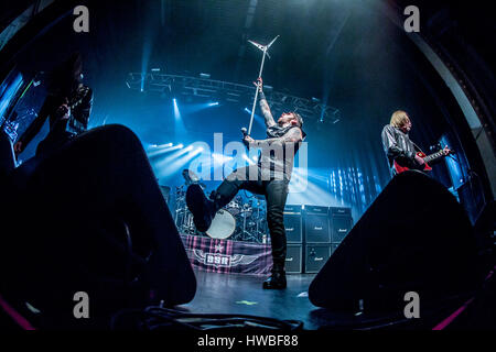 Bournemouth, UK. 19. März 2017. Black StarRider Leben bei O2 Academy Bournemouth. Bildnachweis: Charlie Raven/Alamy Live-Nachrichten Stockfoto