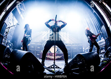 Bournemouth, UK. 19. März 2017. Black StarRider Leben bei O2 Academy Bournemouth. Bildnachweis: Charlie Raven/Alamy Live-Nachrichten Stockfoto