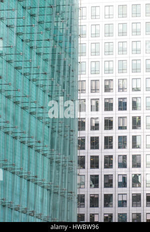 Morden architektonische Glas Gebäude in London Stockfoto