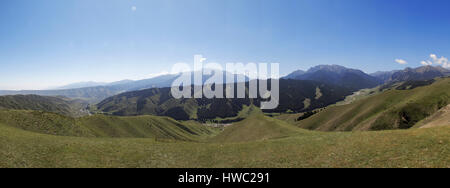 Tal, Uigurischen Autonomen Gebiet Xinjiang, China Stockfoto