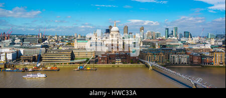 Skyline von London Stockfoto