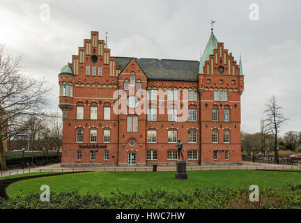 Malmö, Schweden - 12. März 2017: Malmö City Library (auf Schwedisch: Malmö erbaut) ist eine kommunale öffentliche Bibliothek im Jahre 1905 eröffnet. 1946 zog die Stockfoto