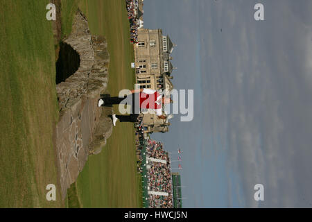 JACK NICKLAUS SAGT GOODBYE OPEN ST. ANDREWS 17. Juli 2005 Stockfoto