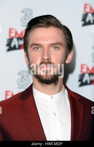 Dan Stevens im Raum bei den drei Empire Awards Gewinner statt im The Roundhouse in Chalk Farm, London. PRESSEVERBAND Foto. Vgl. PA Geschichte SHOWBIZ EmpireAwards. Bild Datum: Sonntag, 19. März 2017. Bildnachweis sollte lauten: Matt Crossick/PA Wire Stockfoto