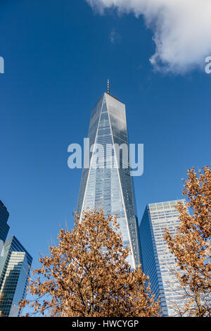 One World Trade Center in Lower Manhattan - New York, USA Stockfoto