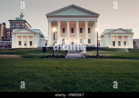 Richmond, Virginia - State Capitol Building Stockfoto