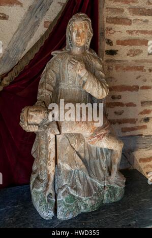 Frankreich, Menge, Marcilhac Sur Cele im Parc Naturel Regional des Causses du Quercy, religiöse Kunstmuseum der Abtei Stockfoto