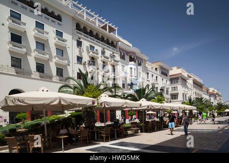 Griechenland, Mazedonien Zentralregion, Thessaloniki, Aristotelous Square, buildlings Stockfoto