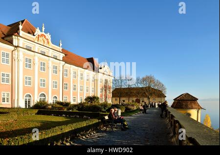 Meersburg, Neues Schloss (neue Burg), Bodensee (Bodensee), Baden-Württemberg, Deutschland Stockfoto