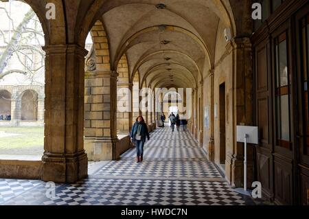 Frankreich, Moselle, Metz, die Abtei von St Vincent de Metz heute Fabert College, das Kloster Stockfoto