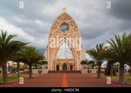 USA, Florida, Golf-Küste, Ave Maria, katholische Florida Entwicklung Ave Maria Kirche, außen Stockfoto