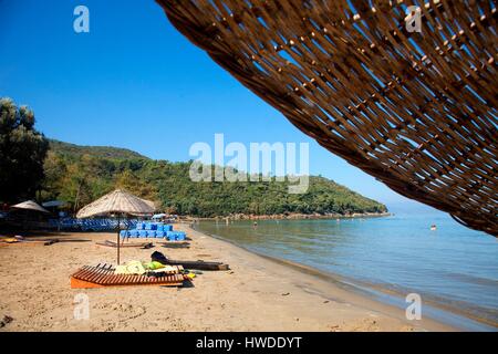 Türkei, Ägäis, Aydin Provinz, Bezirk von Kusadasi, Dilek Halbinsel Büyük Menderes Delta Nationalpark Stockfoto