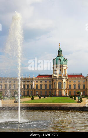 Charlottenburger Schloss und Garten in Berlin, Deutschland Stockfoto