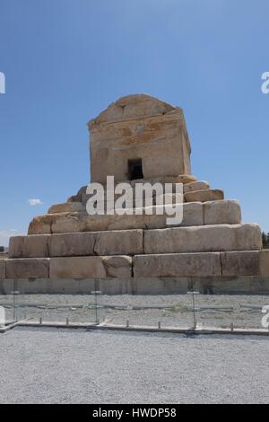 Grabmal des Kyros, pasargade, Iran Stockfoto